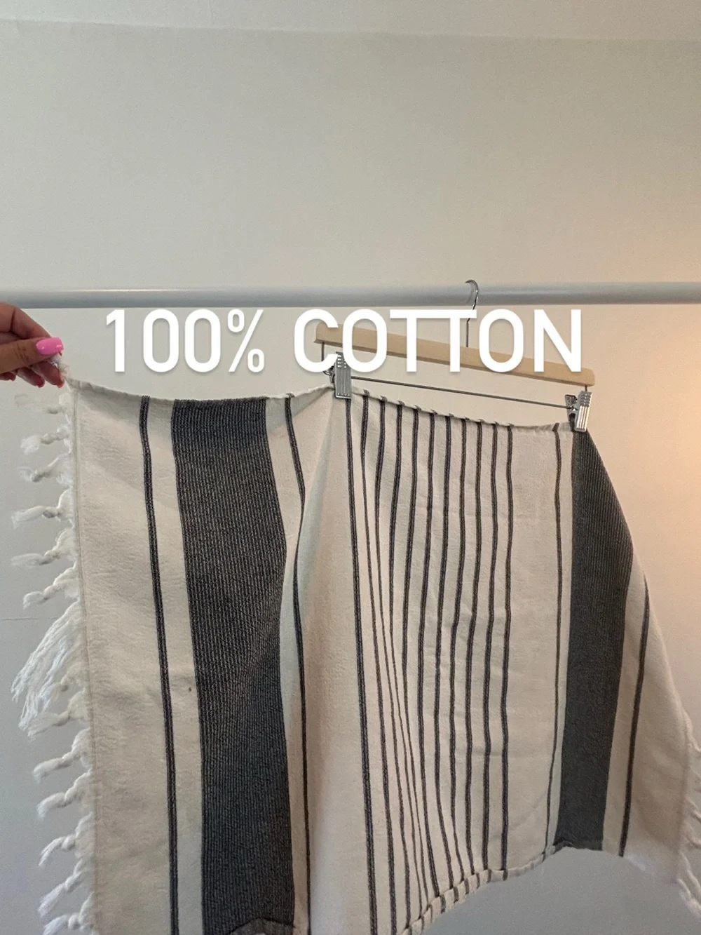 West Elm 100% Organic Cotton Turkish Hand Towel